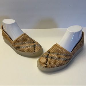 Free People NWOT Woven Slip-on Santorini Slide Sneakers Size 36/6